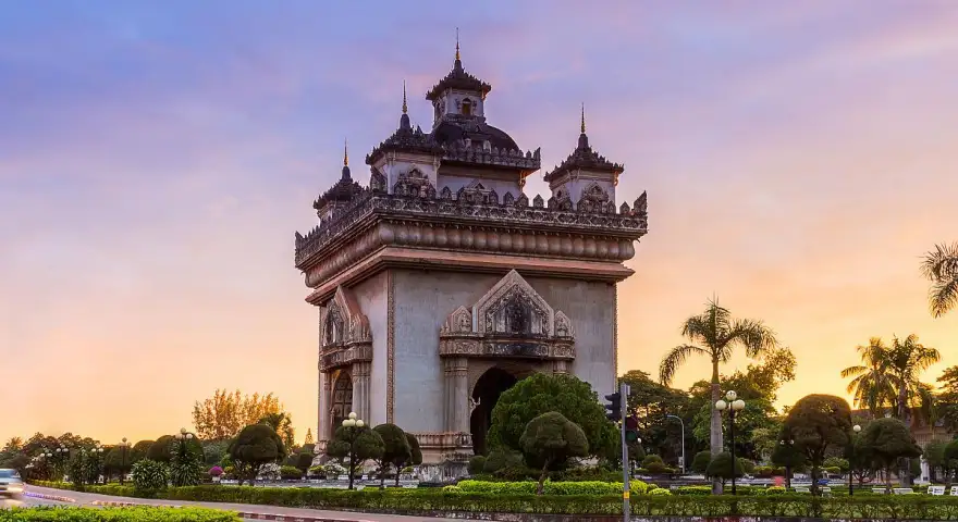 Laos Patuxay Monument