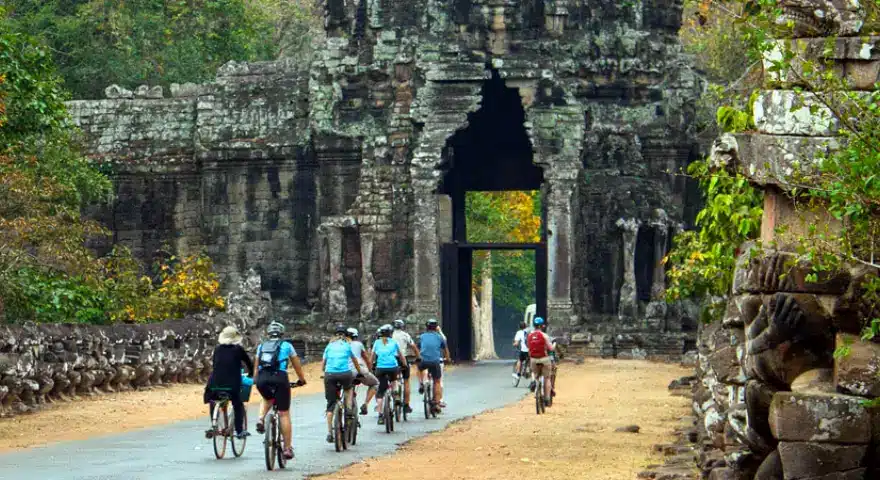 Angkor Wat Cycling