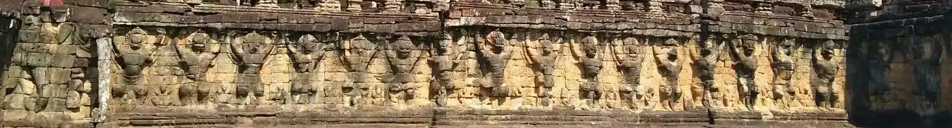 Angkor Wat Elephant Terrace head