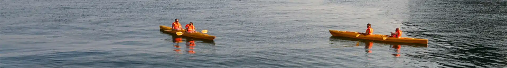 Kayak on Halong Bay head