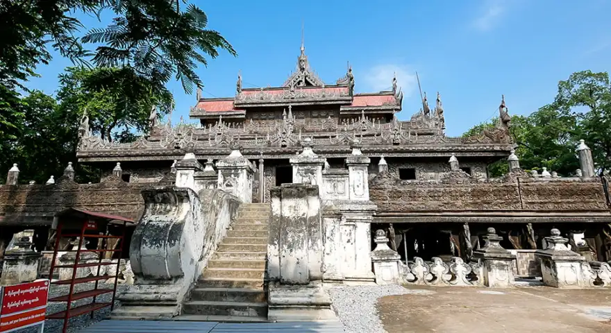 Mandalay Shwenandaw Monastery