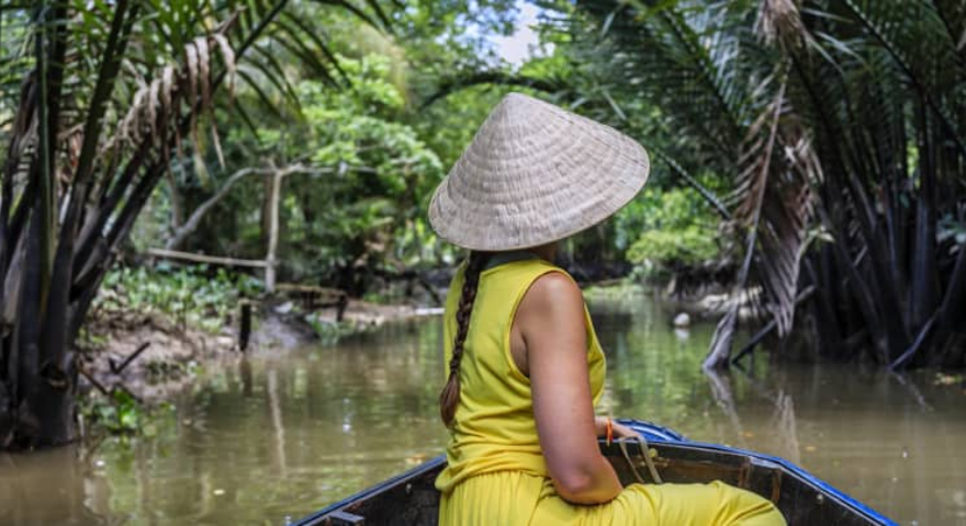 Mekong River Canoe