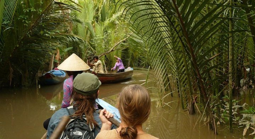Mekong River Canoe