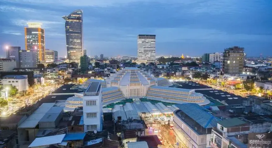 The-Central-Market-in-Phnom-Penh