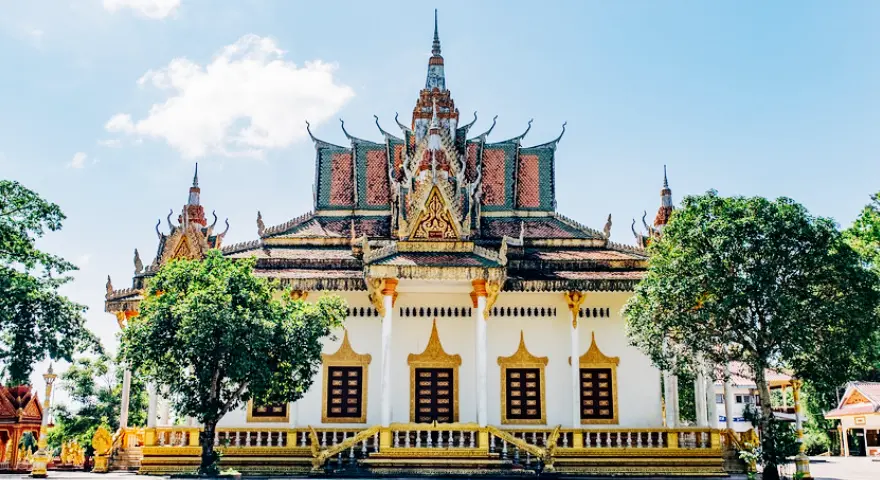Cambodia Sihanoukville Wat Krom Temple