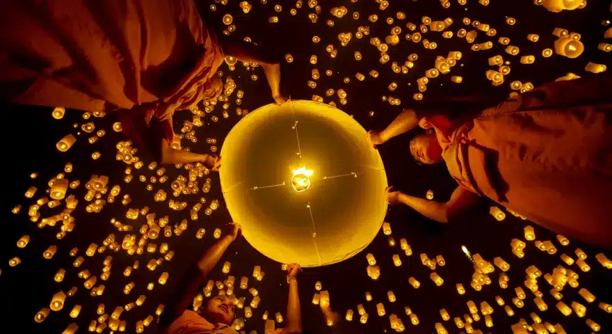 Thailand Yi Peng Lantern Festival