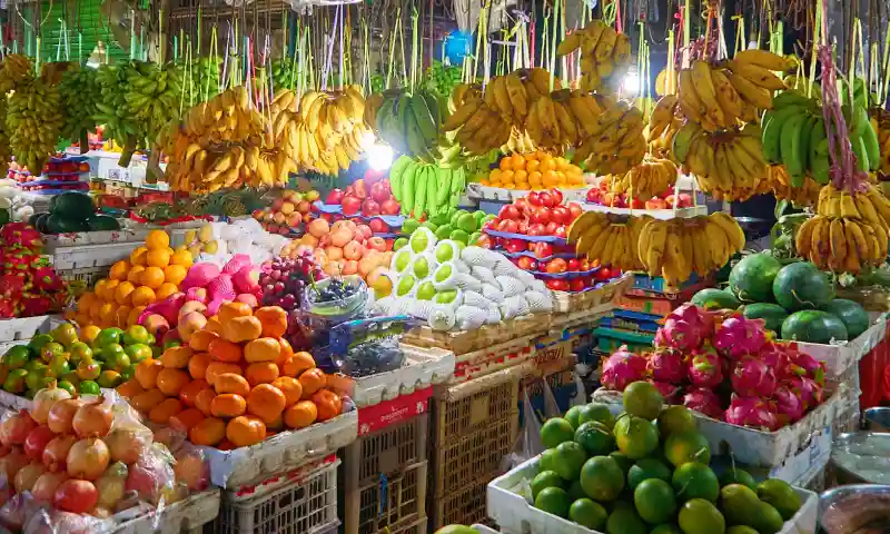 Cambodia Sihanoukville Phsar Leu Market
