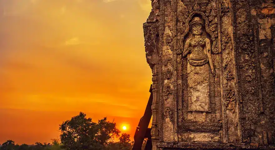 Cambodia Pre Rup Temple Sunset