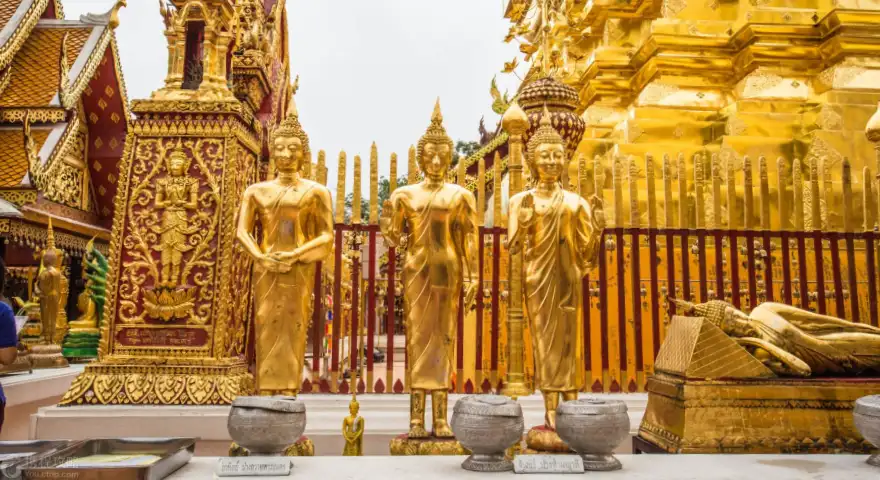 Thailand Chiang Mai Wat Phra That Doi Suthep