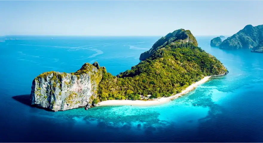 Philippines El Nido Helicopter Island