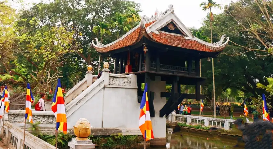 Vietnam Hanoi One Pillar Pagoda