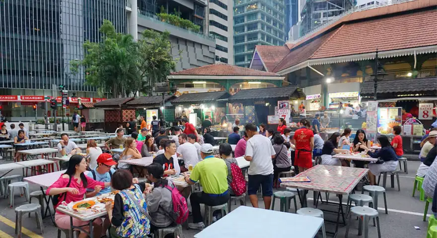 Singapore Lau Pa Sat Festival Pavilion