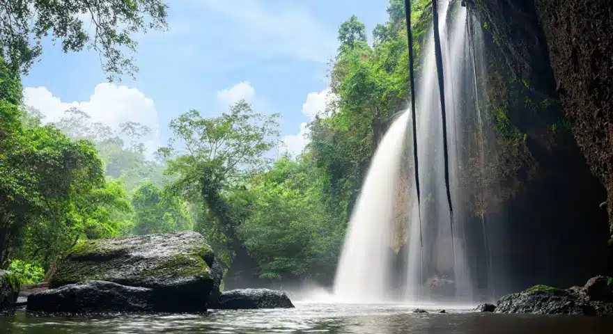 Thailand Thailand Khao Yai National Park Haew Suwat Waterfall