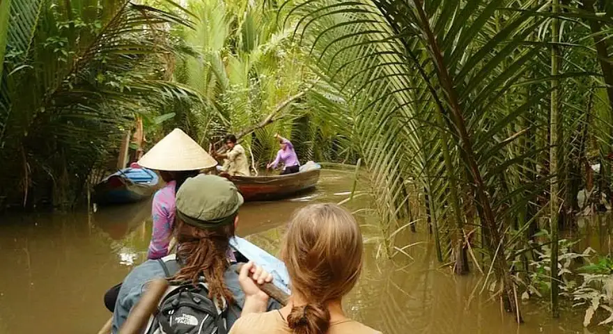 Vietnam Mekong River Canoe