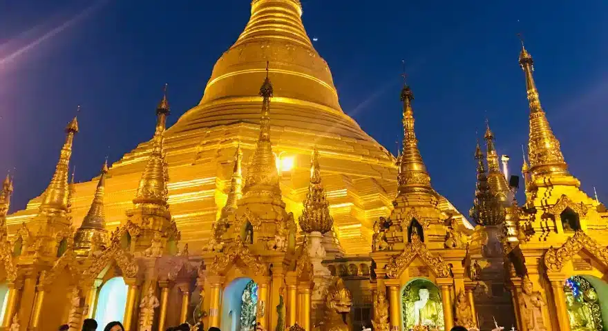 Myanmar Shwedagon Pagoda Yangon