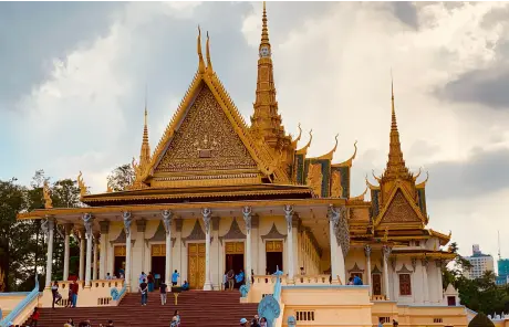 Cambodia Royal Palace in Phnom Penh